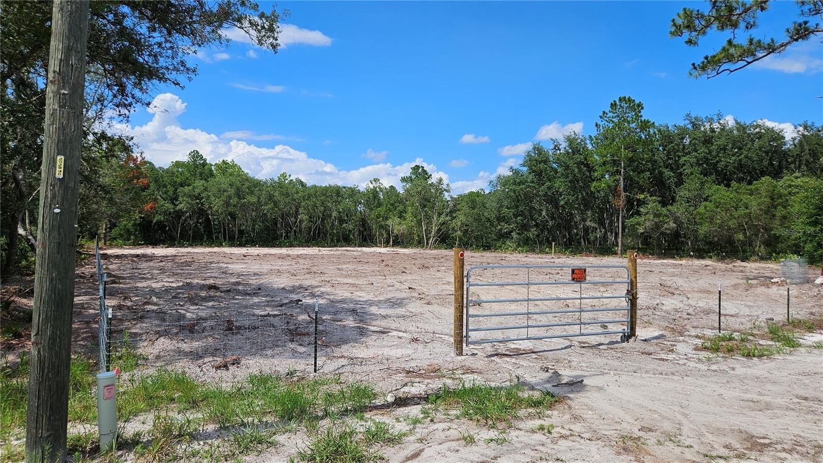 Cleared, Fenced 1.16-Acre Home Site