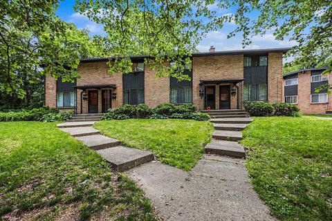 Brick Four-Unit Townhouse