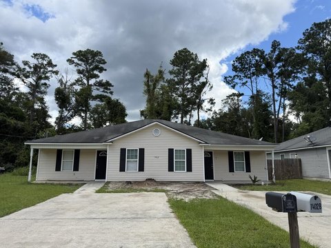 Duplex with Covered Front Porch