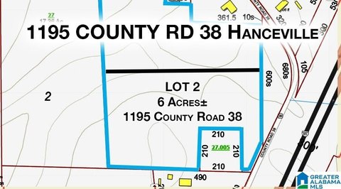 LAND/LOTS, HANCEVILLE, AL