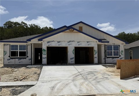 Under-Construction Duplex Home
