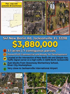 Commercial Land at Signalized Corner