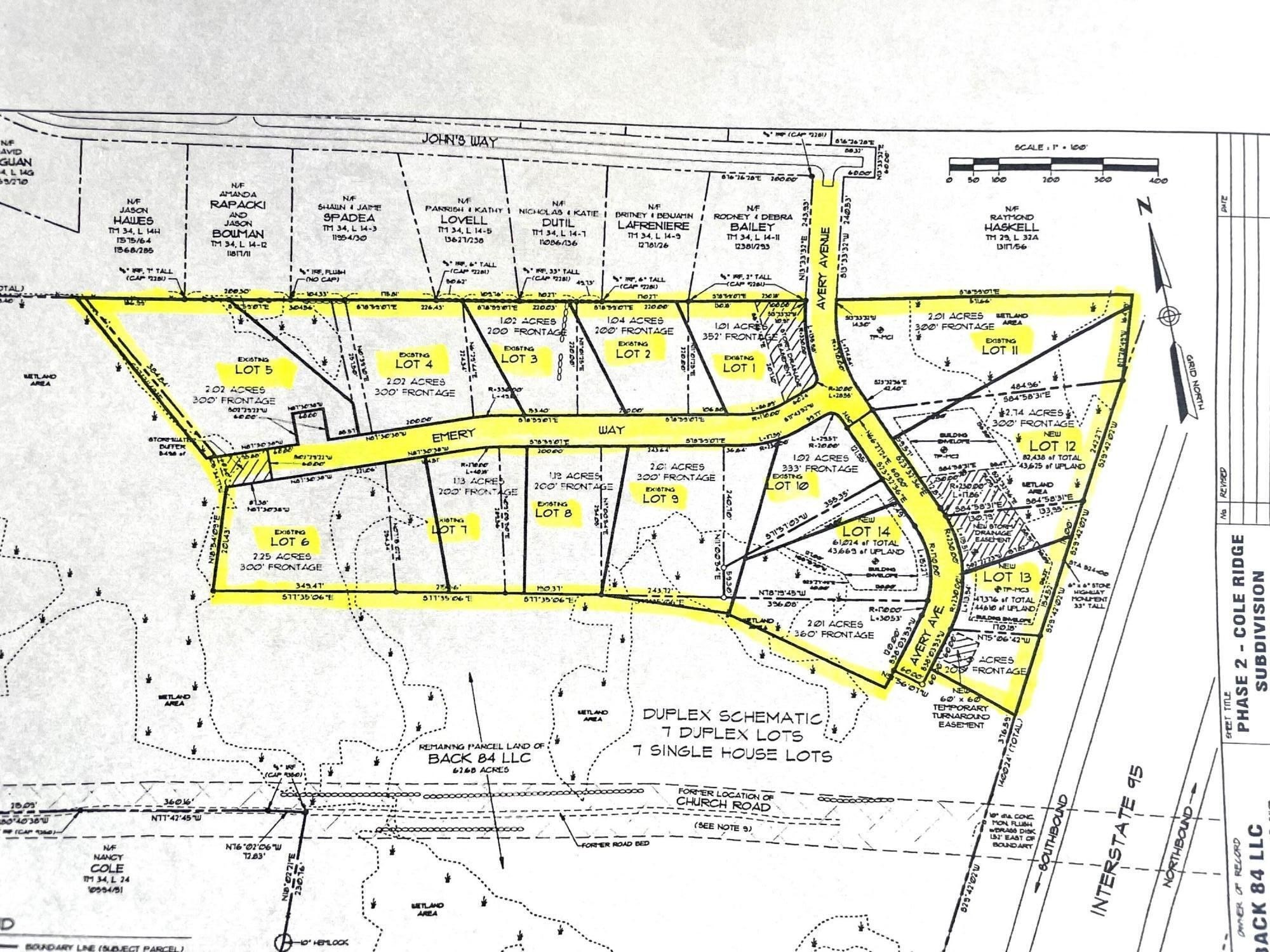 Approved Subdivision Lots in Sidney