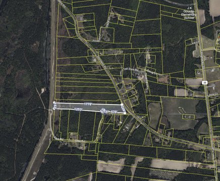 Bonneau, SC Wooded Land