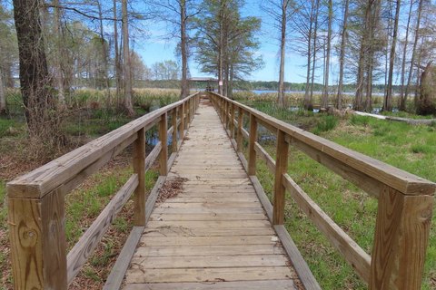 Waterfront Land with Fishing Pier