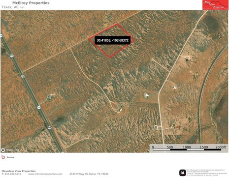 Alpine, TX Land For Sale