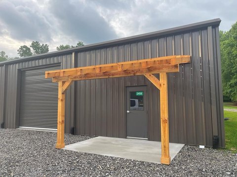 New Construction Iron Building