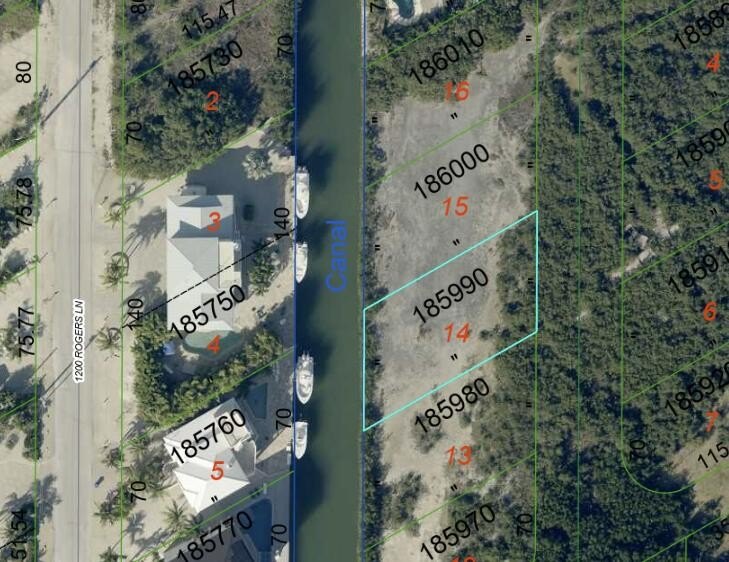 Cudjoe Key Oceanfront Vacant Lot