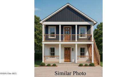New Construction Duplex with Covered Porches