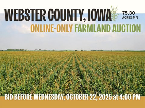 Iowa Farmland Auction - Gowrie