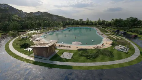 Acre Lot in Resort Community