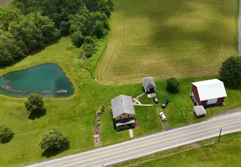 57-Acre Farm with Brick Home