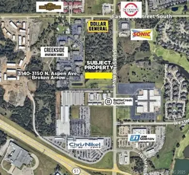 Broken Arrow Commercial Land Parcels