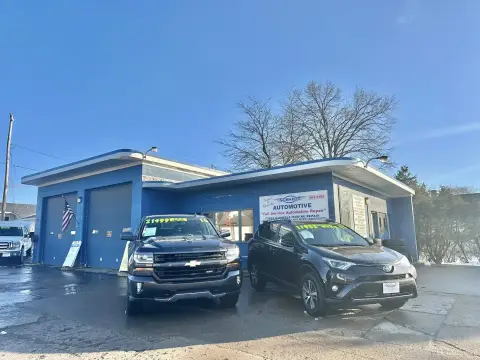 Automotive Service Station on Highway