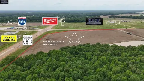 165 Acres Commercial Land Opportunity