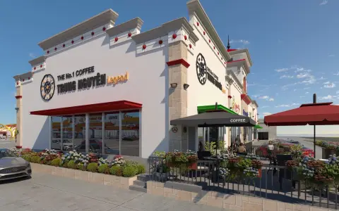 New Shopping Center with Rental Spaces