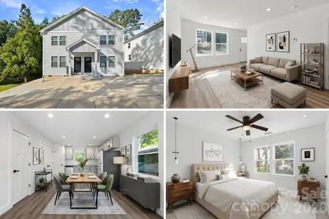 Two-Unit Duplex with Driveways