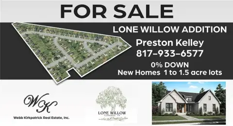 Residential Land Near Cleburne Lake