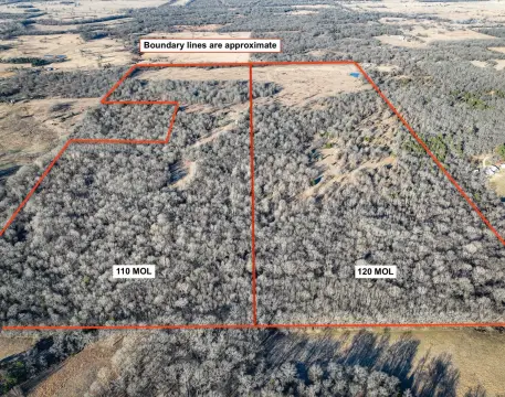 120 Acre Land Tract in Atoka