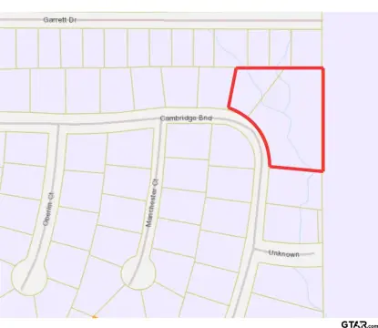 Residential Lots in South Tyler