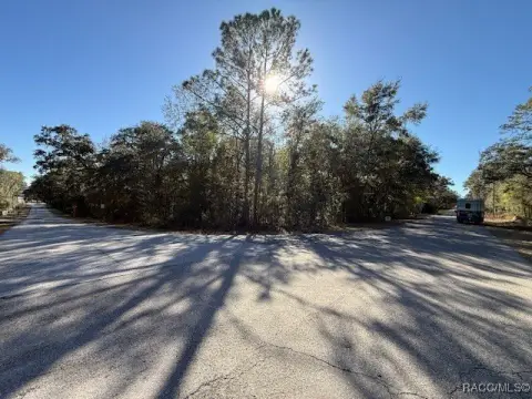 Lecanto Corner Lot For Sale