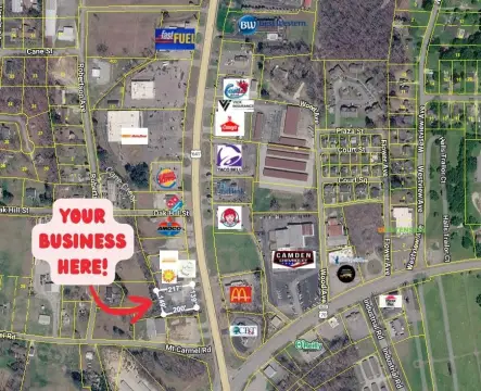 Level Highway Commercial Land