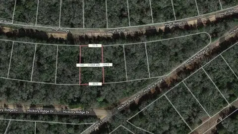 Land in Hilltop Lakes Resort