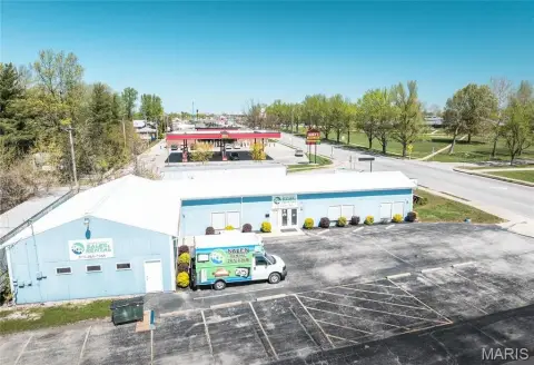 Corner Retail Building with Adjacent Lot
