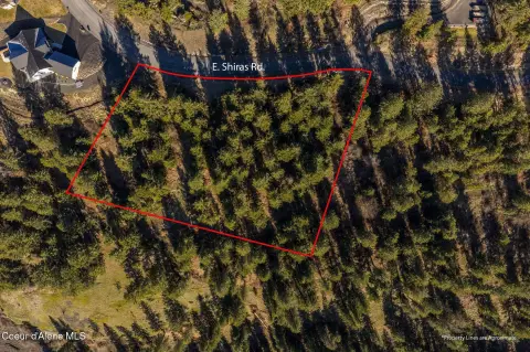 Forested Lot Near Downtown CDA