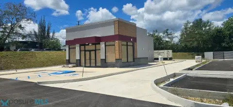 Finished Storefront with Parking