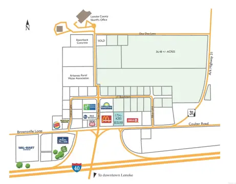 Lonoke Commercial Land Opportunity