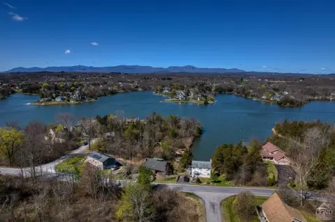 Land with Lake and Mountain Views