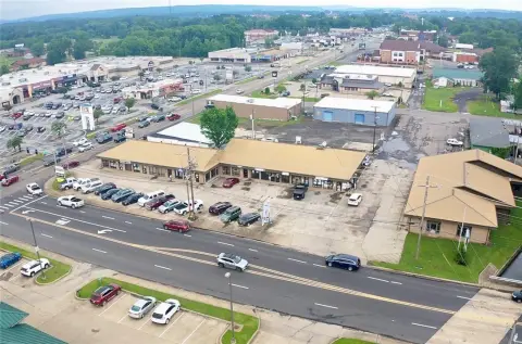 Corner Strip Mall Retail Center