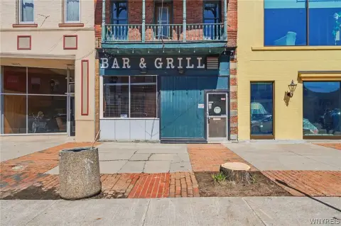 Mixed-Use Building with Bar