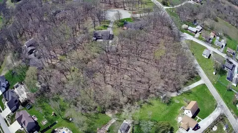 Heavily Wooded Crown Point Acreage