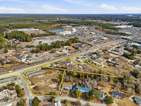 Commercial Land with Metal Building