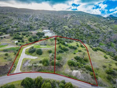 Napa Residential Lot For Sale