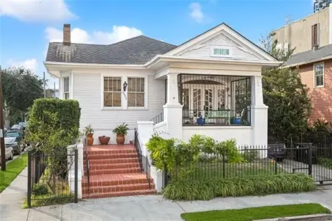 Corner-Lot Triplex with Porches