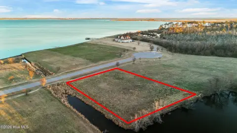 Pond-Front Lot in Aydlett, NC