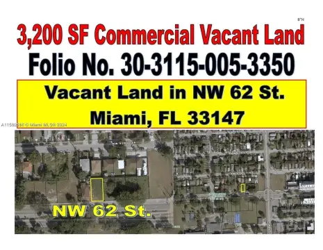 Commercial Land Available in Miami