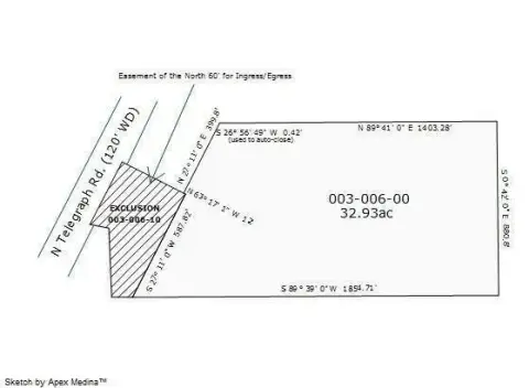 30-Acre Parcel on Telegraph Road