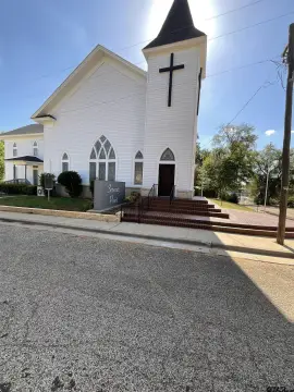 Historic Church with Stained Glass