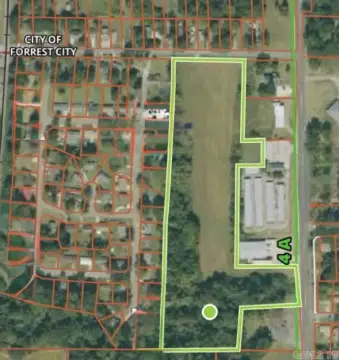 Commercially Zoned Land in Forrest City