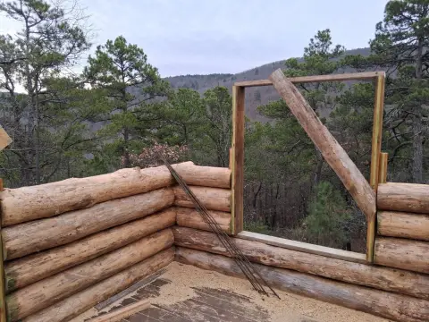 Talihina Vacant Land with Cabin