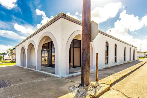 Brick Office Building with Separate Entrances