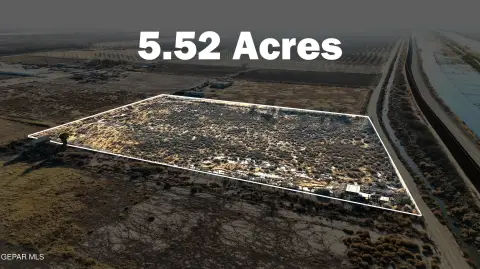 5.52 Acre Parcel in Fabens