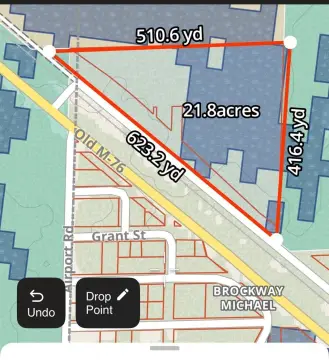 22 Acres Bordering State Land