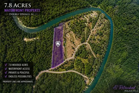 Wooded Riverfront Land