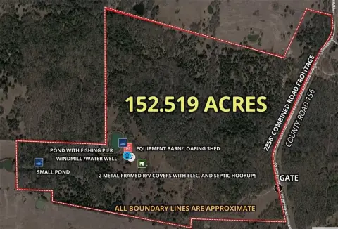 152-Acre Ranch Near Whitesboro, TX