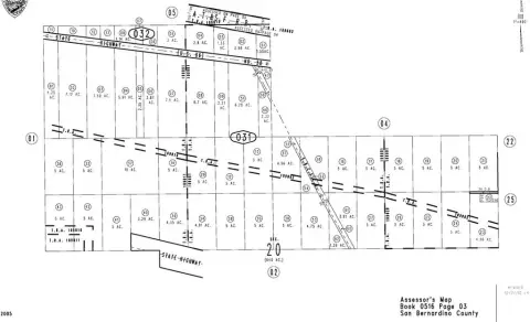 Daggett, CA Desert Land Parcel